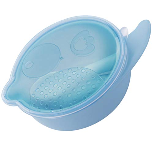Toyvian 1 Conjunto Tigela de AlimentaÃ§Ã£o de BebÃª Com Colher Pp Tigela de PlÃ¡stico Recipiente de