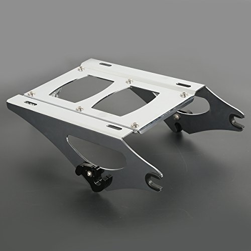 Xmt-Moto Detachable Two Up Tour Pack Pack Luggage Rack Fits For Harley Davidson Road King, Road Glide And Street Glide Models 2014-Later #TOP3