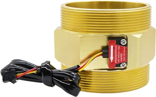 Capteur de débit d'eau laiton 7,6 cm débitmètre interrupteur liquide - 3