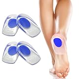 3 Pare Taloneras Silicona, Plantillas de Silicona para Hombre y Mujer