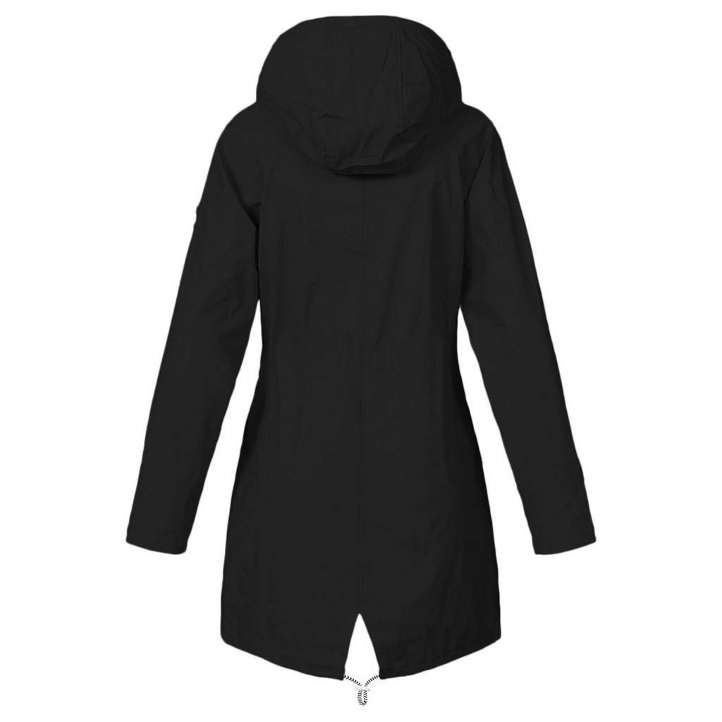 Regenjacke Damen Wasserdicht Atmungsaktiv Softshelljacke Regenmantel Outdoor Leichte Sommerjacke mit Kapuze