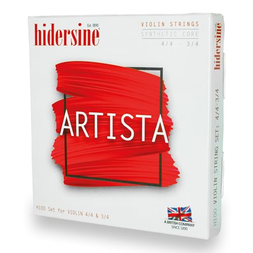 Hidersine Artista Violin Strings 4/4 Full Size Set - Premium
