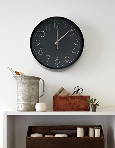 Relógio de Parede silencioso, Relógio de Cozinha analógico, decorativo para sala de estar, quartos,