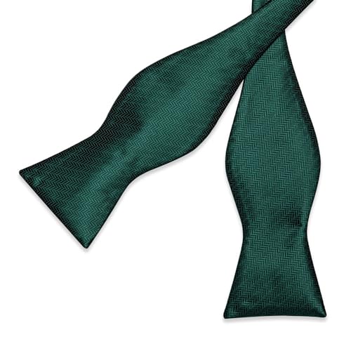 Set de Corbata de Moño Formal con Pañuelo y Gemelos miniatura 4