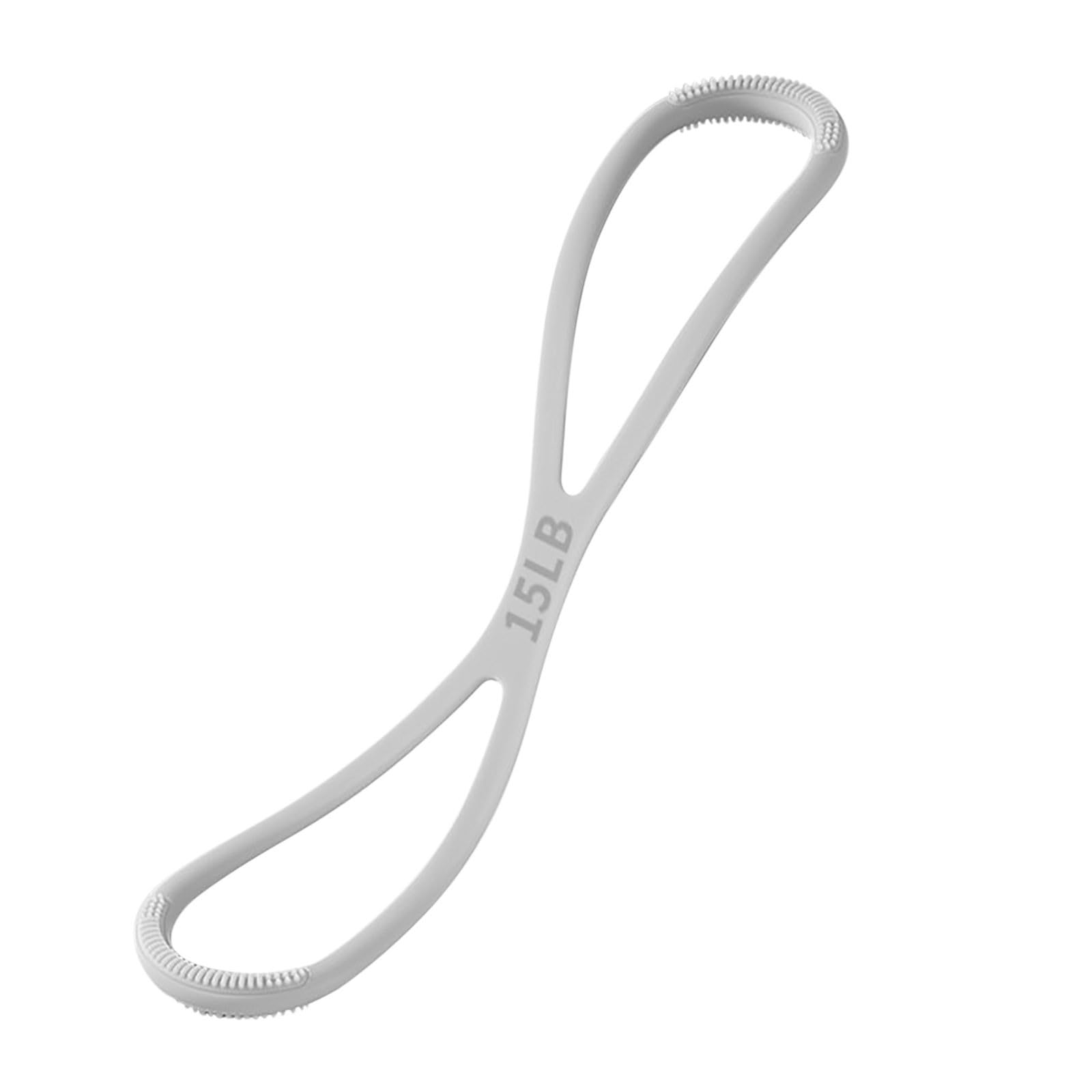 Resistance Bands for Arms Heavy Duty Elastic 15 Lb Pull Up Bands Multifunction Silicone 8 Shape Resistance Band