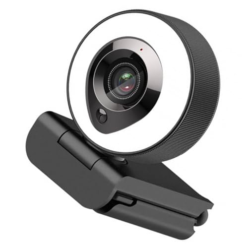 Webcam Haute Définition Uonlytech 5 MP pour ordinateur avec microphone