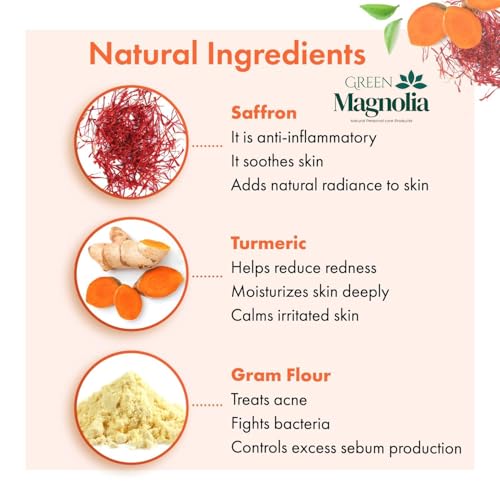 Image of Ubtan Powder for Face & Skin Herbal Ayurvedic Ubtan with Kasturi Haldi Sandalwood & Rose Petals Natural Skin Care Powder (50gm)