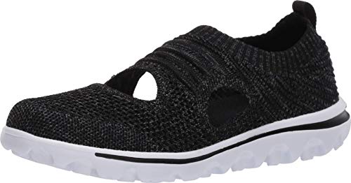 Image of Propet Womens TravelActiv Avid Walking Walking Sneakers Shoes - Grey