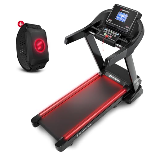 Sportstech F37s/F37s Pro Laufband für Zuhause klappbar Treadmill Laufpad Walking Pad mit Steigung bis 20 km/h und 7PS 150 kg Nutzergewicht STL App kompatibel und großer Lauffläche sPulse inkl.