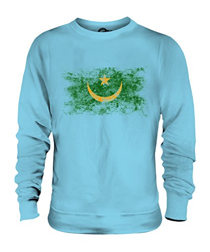 Sweat-shirt Mauritanie délavé pour rompre avec les pulls unis monotones