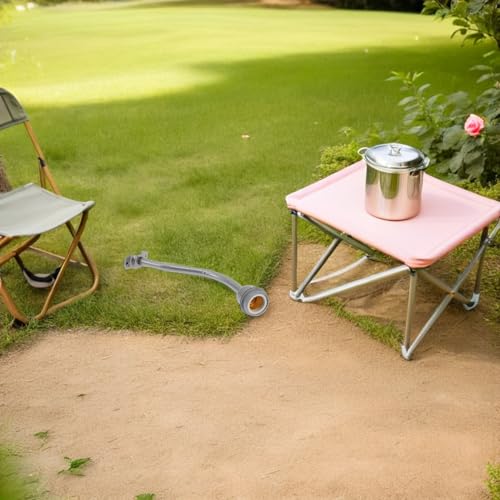 Accessoire pour lampadaire jardin robuste en fer noir E27 - 6