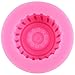 Mujiang Round Tire Silicone Jello Candy Chocolate 3D Cake Molds Set Of 3