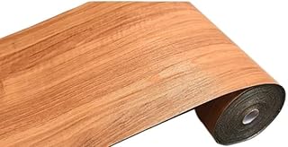 Linoleum Boden,Klebevinyl Selbstklebend 40CM Antifouling Rolle Material Holzmaserung Self-adhesive Wand Aufkleber Boden Hintergrund Dekoration Schlafzimmer Küche(C)