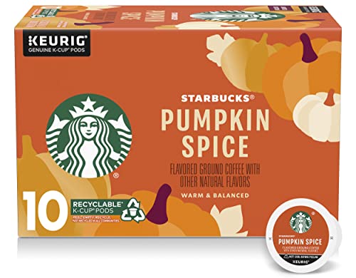 Starbucks Coffee Company Limited Edition Flavored Coffee K-Cups, Pumpkin Spice, 10 CT (Pack of 2) - image 8