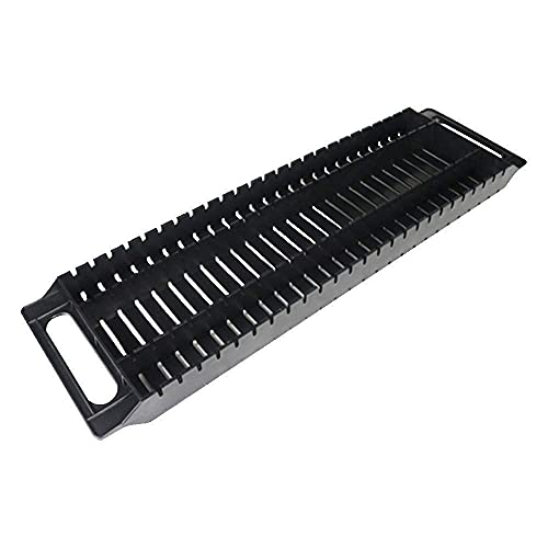 Image of Anti Static Plastic ESD PP PCB Tray I Type - 25 Slots for PCB Stacking (Black)