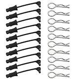 10Pcs RC Body Clips W/Pull Tabs R Pins Universal Shell Replacement Parts for 1/7 1/8 TRAXXAS ARRMA...
