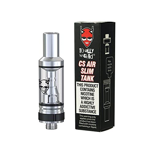 Totally Wicked CS Air Slim Tank- No Nicotine/Nicotine Free