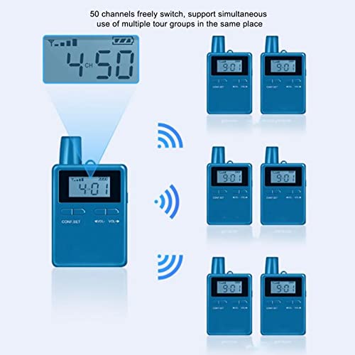 Translation System, Wireless Tour Guide System, Church Guide Hifi Lcd Interpretation Equipment With Earbuds For Teaching Conference Training #TOP3