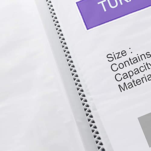 TUKA-i-AKUT [3x] Sichtbuch PP A4 insgesamt 120 Klarsichthüllen für 240 Blatt (je Buch 40 Klarsichthüllen), Transparente Hülle, Solid Präsentationsordner aus PP, 3er Set in 3 Farben, TKD8017-3x