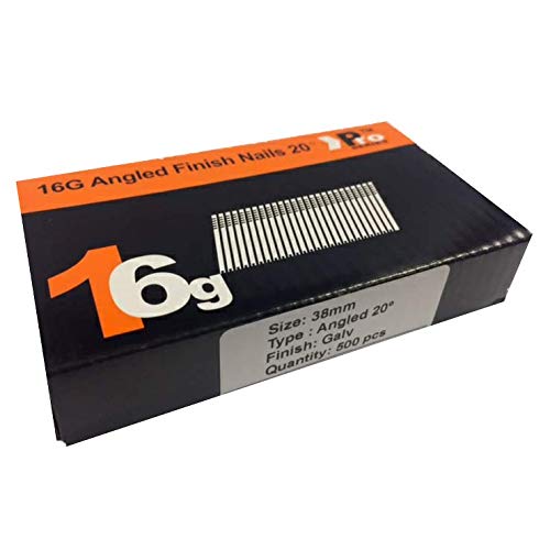 Angled 20° 500 x 38mm - Handy Pack Angled 16G Second Fix Nails
