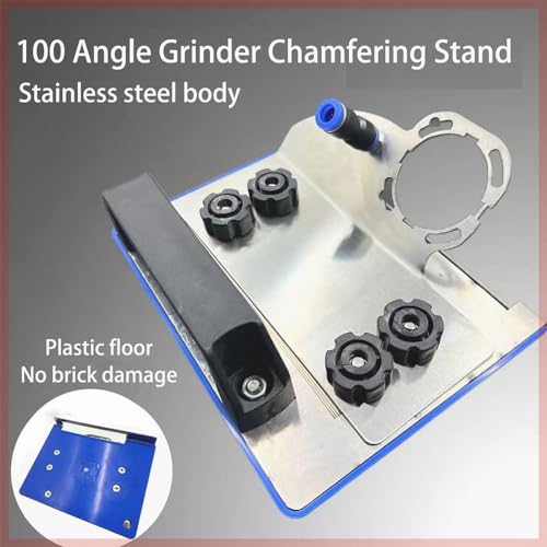 Generic Ultimate Tile Cutting Solution - Angle Grinder Tool With Stand For 45 Degree Chamfering,Angle Grinder Tile Chamfer Stand For 100-Type Angle Grinders. thumb #6
