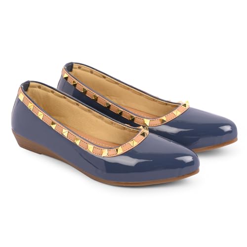 Image of Women Girls Slip On Ballet Flats