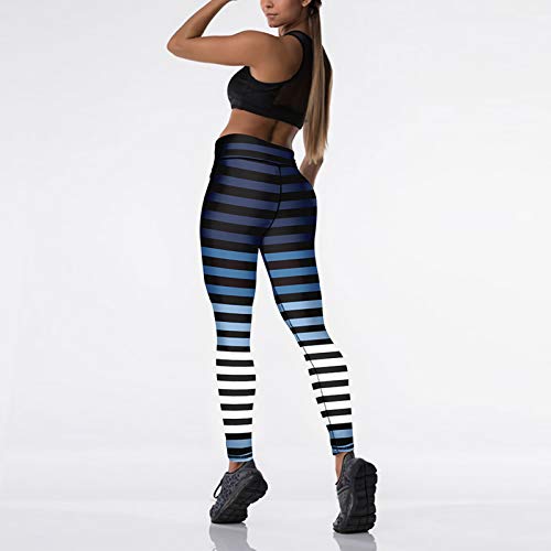 Siaonvr Leggings femininas para ioga, Power Stretch Treino Leggings com cintura alta e controle de b