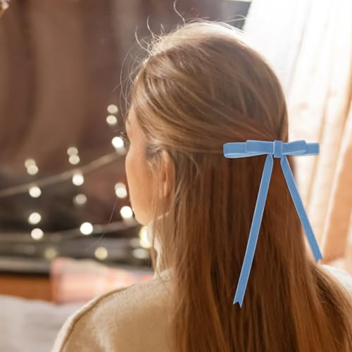 Image of Tsorode 25 Yards Velvet Ribbon for Christmas Tree Gift Wrapping,3 /8 Inch (Blue, 3 /8 inch)