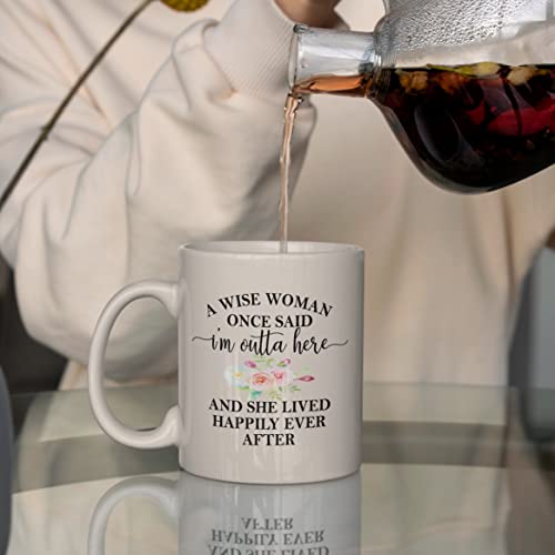 Funny Ceramic Coffee Mug for Retirement Gifts - 11oz - Image 5