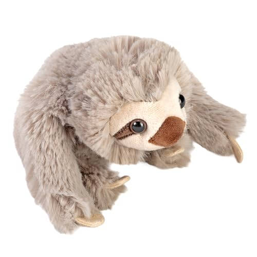 Wild Republic Pocketkins Eco Paresseux, Animal en Peluche, 12 cm, Jouet en Peluche, Fabriqué à partir de Matériaux Recyclés, Écologique