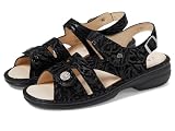 Finn Comfort Women's Gomera Soft Black Delizia 41 Medium
