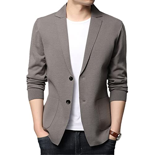 Cardigan d'automne chaud contre le froid pull décontracté manches longues pour homme
