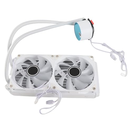 Refroidisseur de processeur liquide ARGB 240 mm blanc pour éliminer la surchauffe
