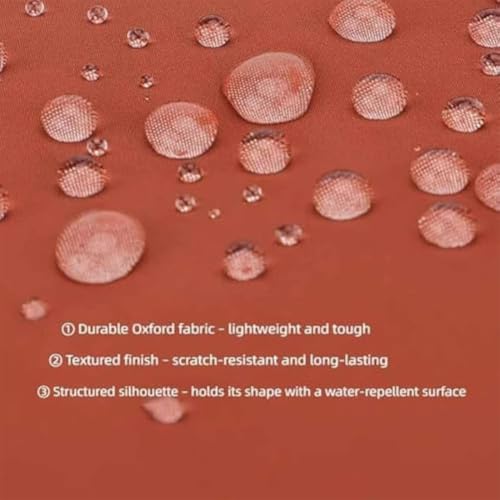 Pickelect Waterproof 2-Way Commuter Bag, Preferablen Oxford Large Capacity Convertible Anti-Theft Sling Bag (Khaki)4