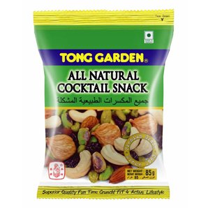 Thong Garden All Natural Cocktail Snack. 85g. "Premium Grade" Made in Thailand