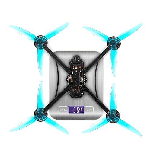 Tcmmrc 5Inch Fpv Drone With Hd Camera For Adults, 195Mm Wheelbase Quadcopter Drone With F411 20V 1.2 2004 4S 2700Kv Motor,Carbon Fiber Frame Brushless Fpv Drone #TOP4