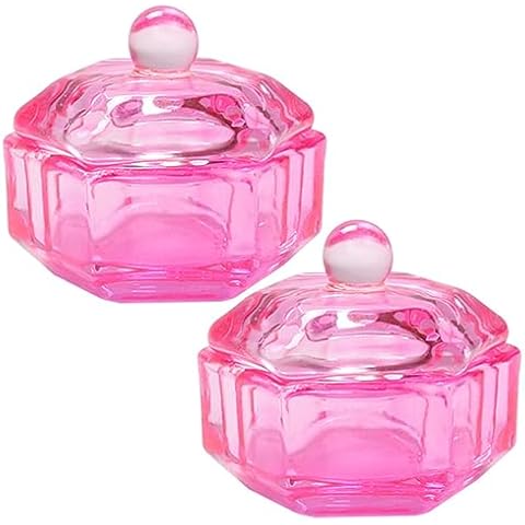 FRCOLOR Acrylic Powder Storage Nail Dappen Dish Cover