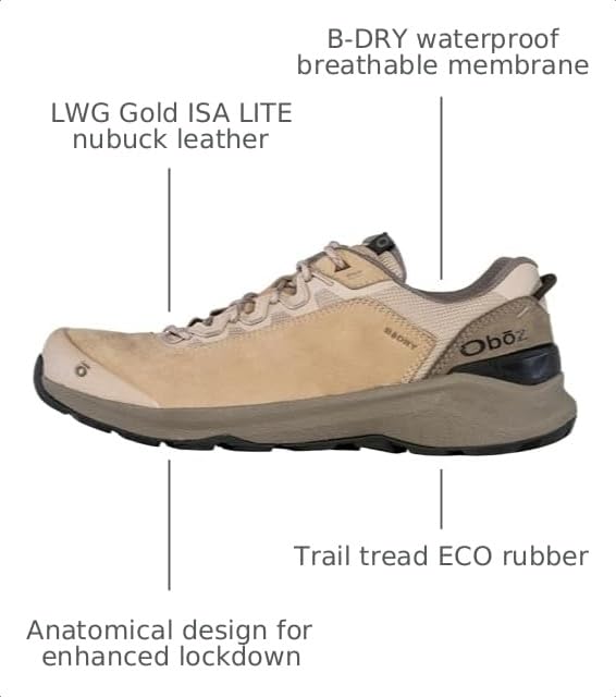 Image of Oboz Men's Cottonwood Low Waterproof
