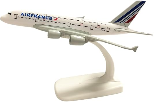 A380 Air France Diecast Metal Airplane Model, A380 Airbus Collectors Edition Aircraft Model A380 Air France