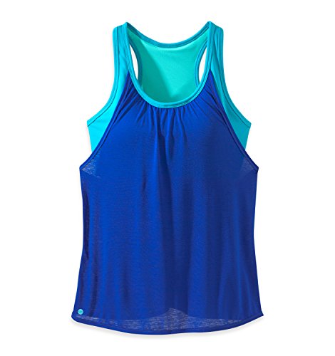 Outdoor Research Women's Mirage Tank, Typhoon/Baltic, Large