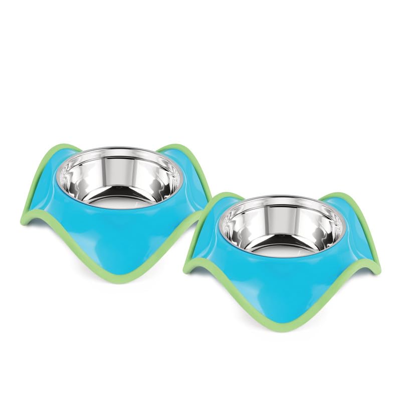 See full amazon price history chart for Cobaka Pets by Classic Essentials Pet Bowl 1600ml | Anti-Skid | Unique Shape for Feeding, Drinking, Suitable for Dogs, Cats | Cyan Blue, Set of 2 Cobaka Pets by Classic Essentials Pet Bowl 1600ml | Anti-Skid | Unique Shape for Feeding, Drinking, Suitable for Dogs, Cats | Cyan Blue, Set of 2 (B0CDXKKDDK) Amazon Price History, Amazon Price Tracker