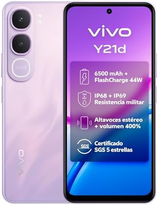 vivo Y21d, Smartphone 6 GB RAM + 256 GB