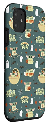 Coque iPhone 11 Star Wars Grogu Halloween cadeau idéal pour fans - 3