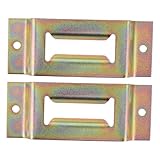 OUNONA 2stücke E-track-befestigungssätze Aus Verzinktem Eisen Robuste E-schienen-einzelanker Für Lkw