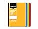 Amazon Basics College Ruled Composition Notebook, 100 Sheet, Assorted Solid Colors, 4-Pack