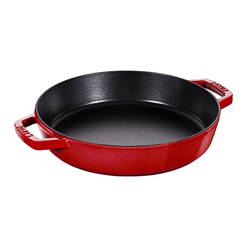 Staub hierro fundido 13 'doble mango sartén