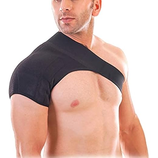 DipNish Neoprene Shoulder Brace Wrap Free size