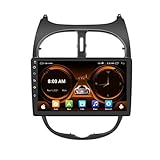 5. [Android Radio GPS y el modo de pantalla dividida]: CarPlay radio soporte software de navegación compatible con sistemas operativos Android. Soporte para mapas offline/online para una planificación más rápida y eficiente de cada ruta de conducción y una conducción más segura. Modo de pantalla dividida le permiten ejecutar dos aplicaciones de lado a lado en la pantalla, como la visualización de mapas de navegación y reproducción de audio al mismo tiempo.