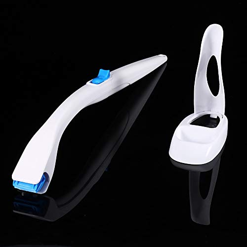 Disposable Toilet Brush, Toilet Cleaning System With Cleaning Cotton Long Handle Toilet Brush Set Washable Toilet Scrub Brush For Bathroom Deep Cleaning #TOP6