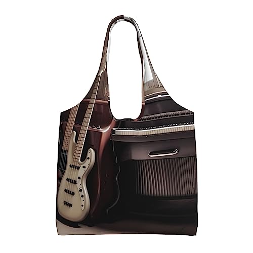 Guitare-basse sac toile femmes pour exprimer votre passion musicale à travers votre style urbain